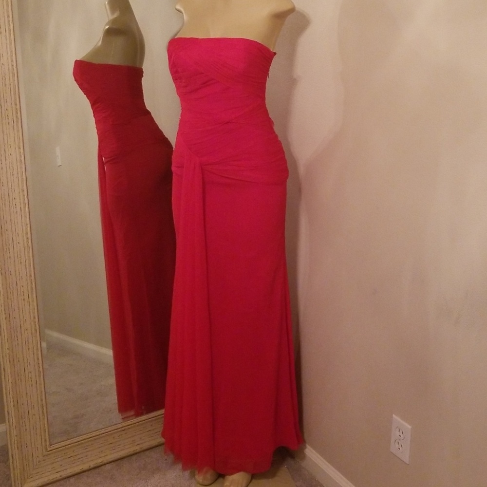 Red dress